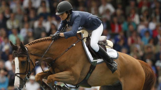 Belle performance de la part de Janika Sprunger et Palloubet d'Halong. [Wolfgang Rattay]