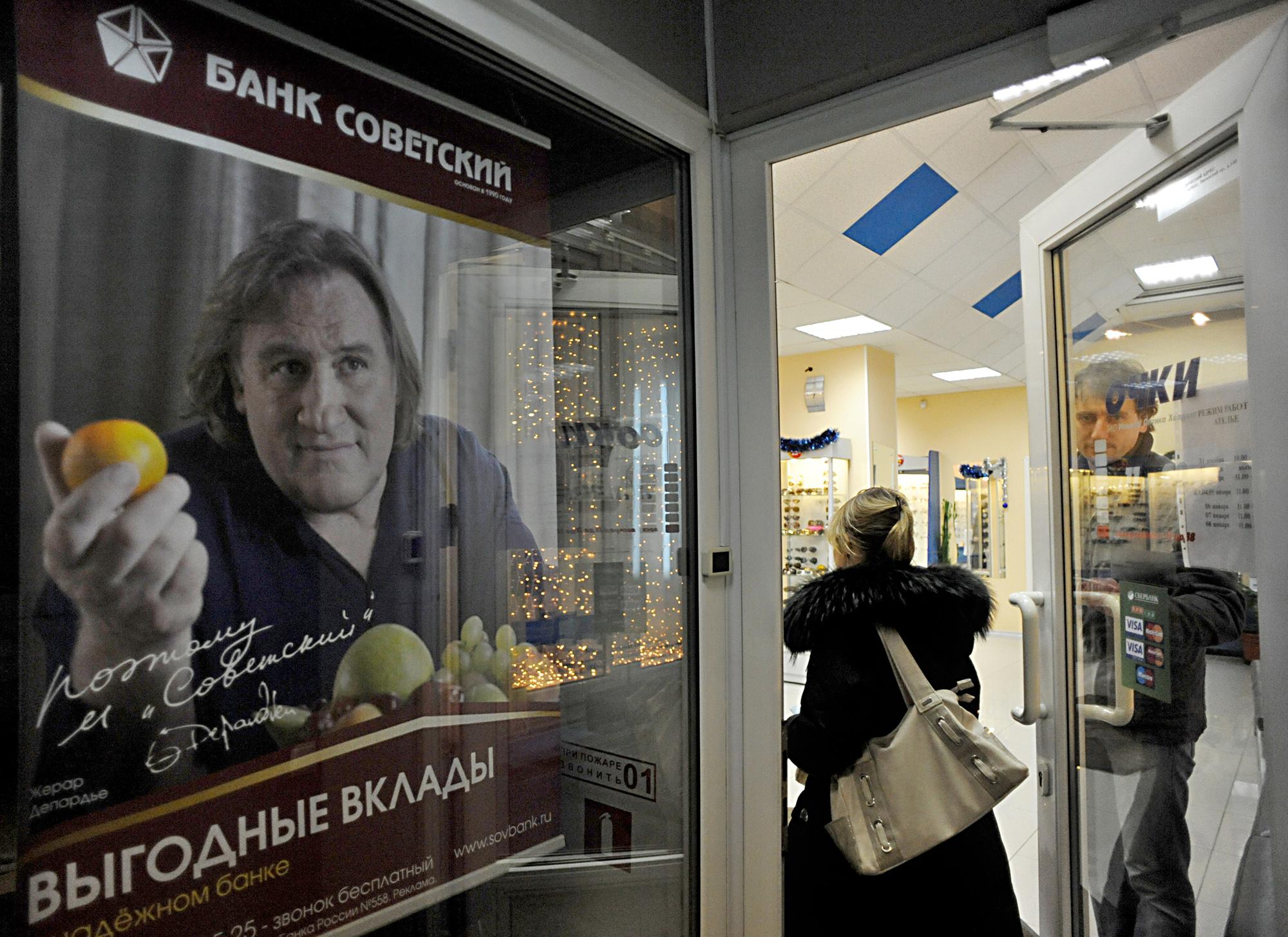 Gérard Depardieu est très célèbre en Russie. [AFP - Olga Maltseva]
