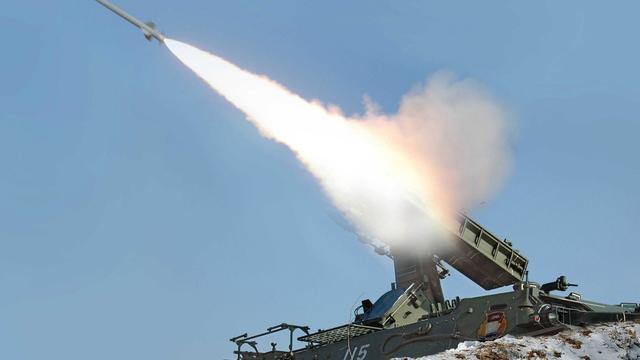 Le Japon et les Etats-Unis pourraient être menacés par les missiles nord-coréens. [KCNA VIA KNS]
