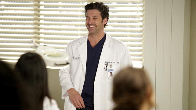 Le chirurgien Derek Shepherd (Dr Mamour) dans Grey's Anatomy saison 9. [ABC - Kelsey Mceal]