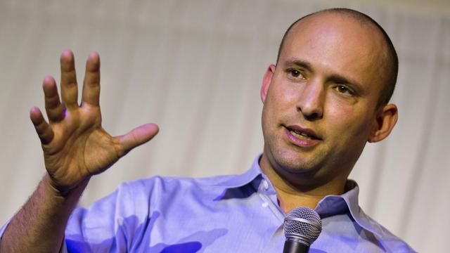 Naftali Bennett, chef de file du parti "La Maison Juive". [Jack Guez]