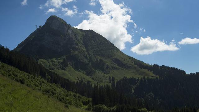 La Gruyère et le Moléson. [Keystone]