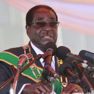 Robert Mugabe, président du Zimbabwe. [AP/Keystone - Tsvangirayi Mukwazhi]