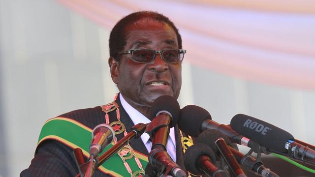Robert Mugabe, président du Zimbabwe. [AP/Keystone - Tsvangirayi Mukwazhi]