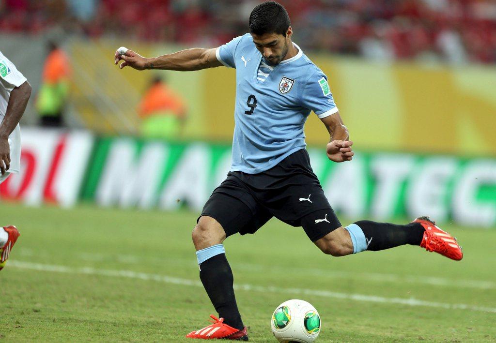 Luis Suarez sera l'atout no 1 de l'Uruguay. [Ivan Franco]