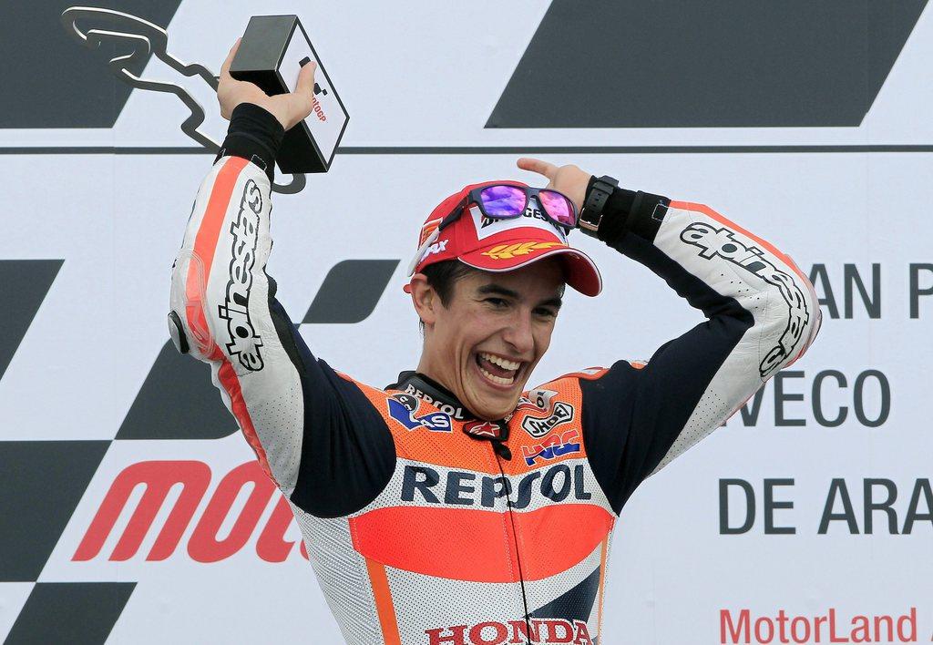 Et de 6 pour Marc Marquez! [KEYSTONE - ANDREU DALMAU]