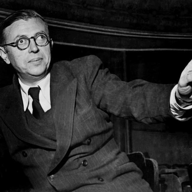 Jean-Paul Sartre en 1948.