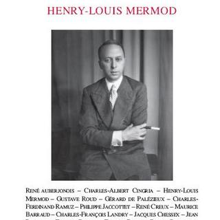 Couverture de la revue Tra-jectoires n°4, consacrée à Henry-Louis Mermod (2008). [Tra-jectoires Revue littéraire]