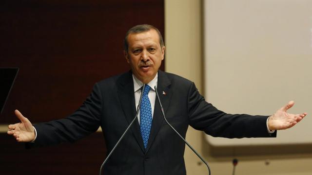 Le Premier ministre turc Recep Tayyip Erdogan. [Murat Kaynak - EPA]