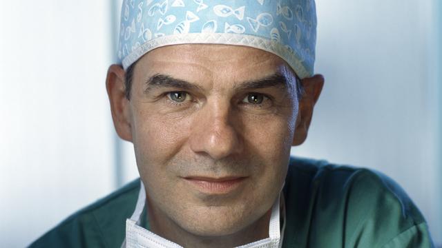 Le chirurgien cardio-vasculaire René Prêtre. [Gaetan Bally]
