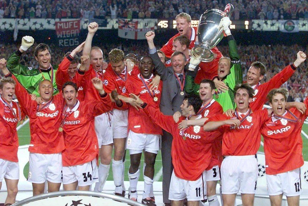 Ferguson a mené Manchester à deux Ligue des champions, en 1999 et 2008. [ANDREU DALMAU]