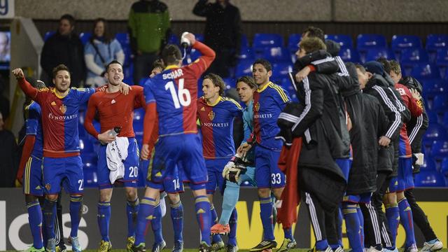 Le FC Bâle est en position de réussir un des plus beaux exploits du football suisse. [JEAN-CHRISTOPHE BOTT]