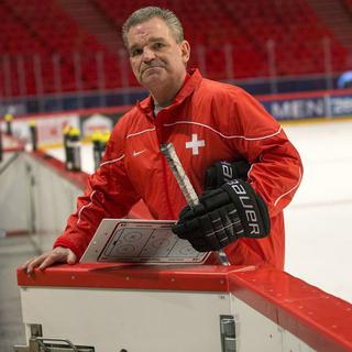 Sean Simpson, le coach de l'équipe suisse de hockey. [Salvatore Di Nolfi]