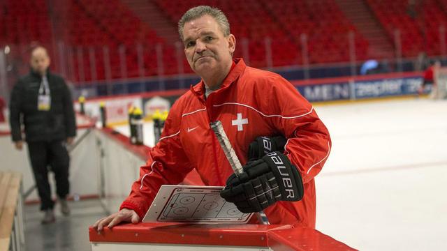 Sean Simpson, le coach de l'équipe suisse de hockey. [Salvatore Di Nolfi]