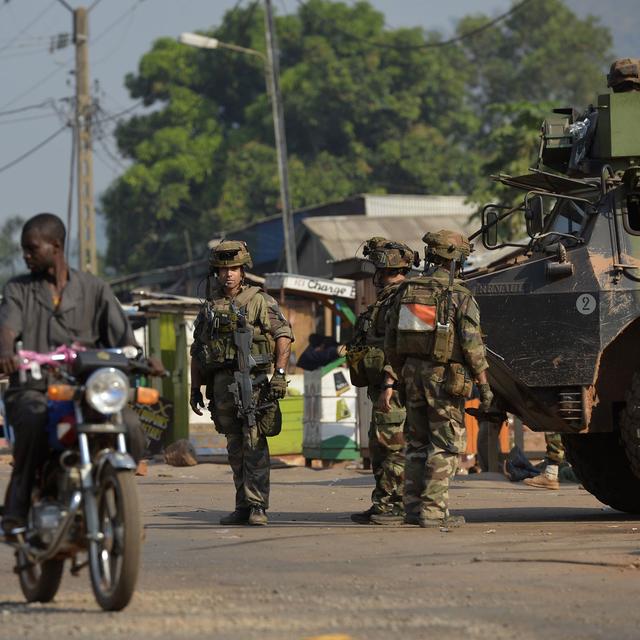 La tension régnait toujours ce jeudi matin dans la capitale, Bangui. [AFP - Miguel Medina]