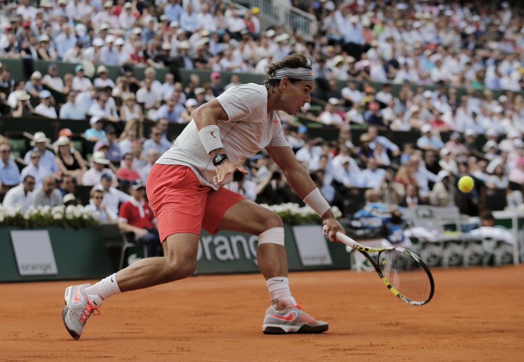 Rafael Nadal peut-il être battu cette année à Roland-Garros? [KEYSTONE - Christophe Ena]