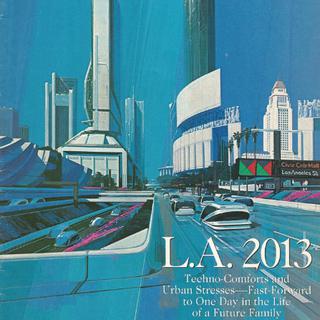 La couverture du Los Angeles Times de 1988, qui se projetait en 2013. [latimes.com]