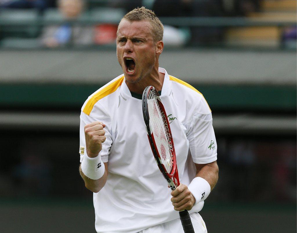 A 32 ans, Lleyton Hewitt n'a encore rien perdu de sa hargne. [KEYSTONE - Kirsty Wigglesworth]