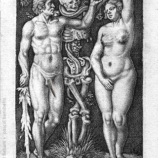 D’après Adam und Eva (1543) de Hans Sebald Beham (1500-1550) [Wikimedia Commons - Pascal Bernheim]