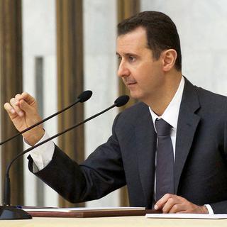Bachar al Assad. [Sana/Keystone]