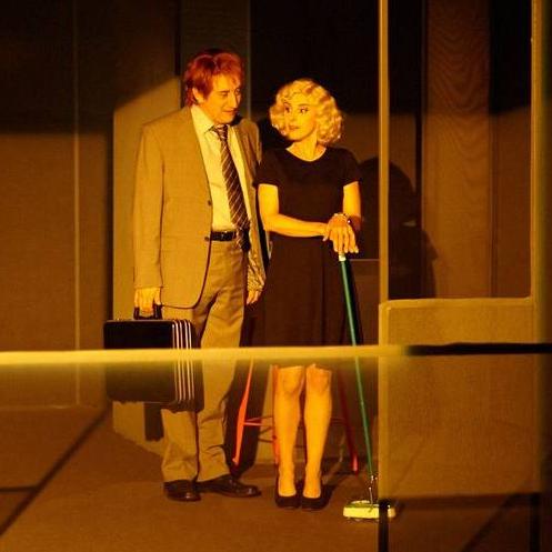 Anne Vouilloz et Raoul Teuscher dans "L'amant" de Harold Pinter. [Jeremy Bierer]