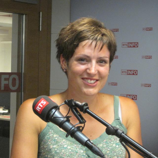Lena Pichard, directrice de Créalpe et coordinatrice du Festival des Diablerets. [Caroline Dumoulin]