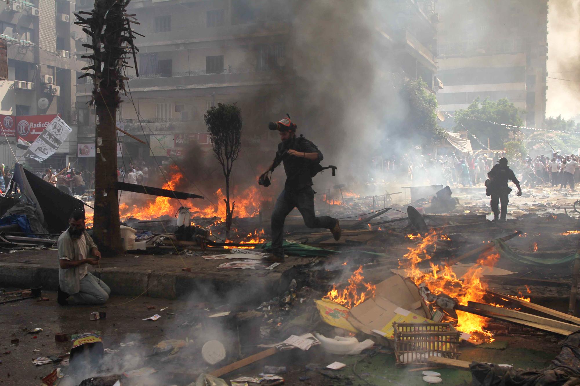 Caire Egypte état d'urgence 1 [AFP - MOSAAB EL-SHAMY]