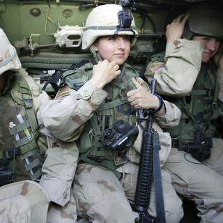 Femmes soldats américaines.