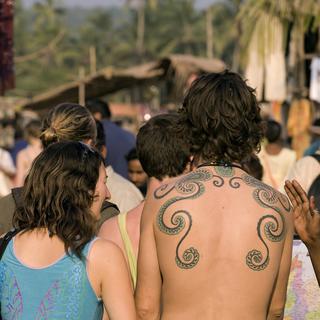 Les enfants des hippies de Goa (Inde) ont aujourd'hui entre 20 et 30 ans. [Jean-Baptiste Rabouan]