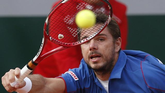 Stanislas Wawrinka menait deux sets à rien au moment de regagner les vestiaires. [Petr David Josek]