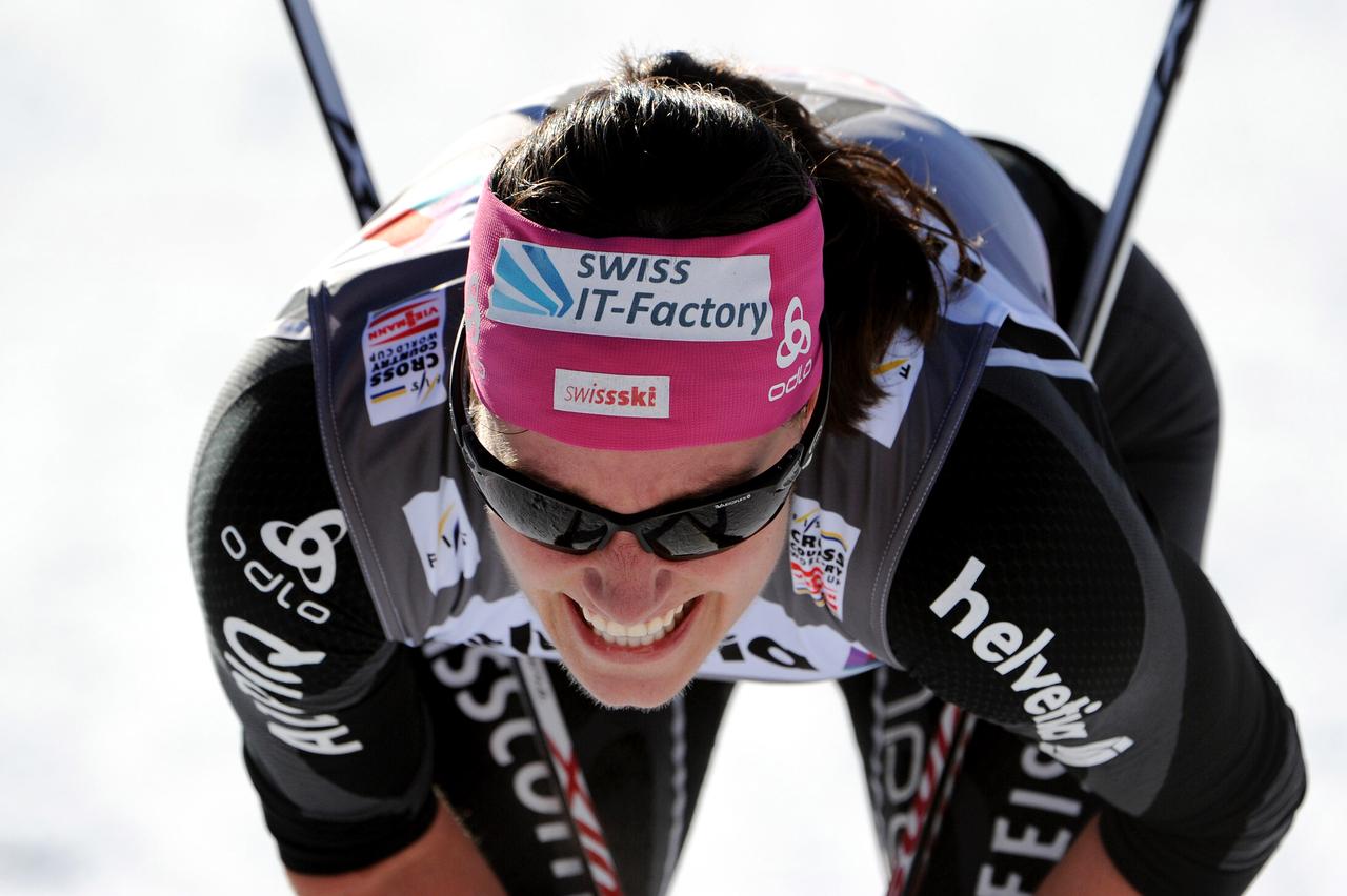 Pas de chance pour Doris Trachsel, qui reste à quai en Suisse... [EQ Images - Oliver Lerch]