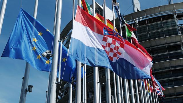 Croatie dans l'Union européenne. [Frederick Florin]