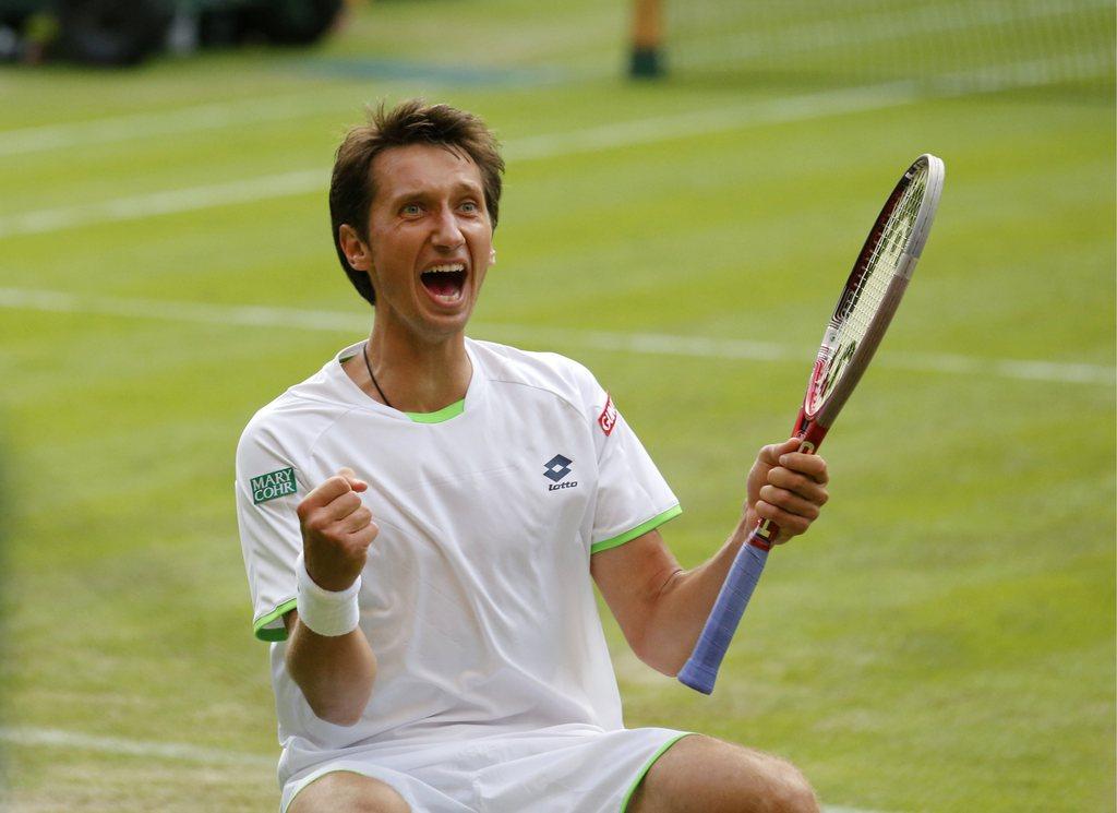 Stakhovsky a disputé le match de sa vie. [KEYSTONE - Anja Niedringhaus]