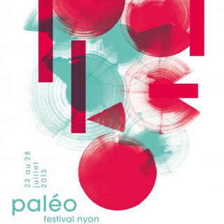 Affiche du Paléo Festival Nyon, 2013. [yeah.paleo.ch/]