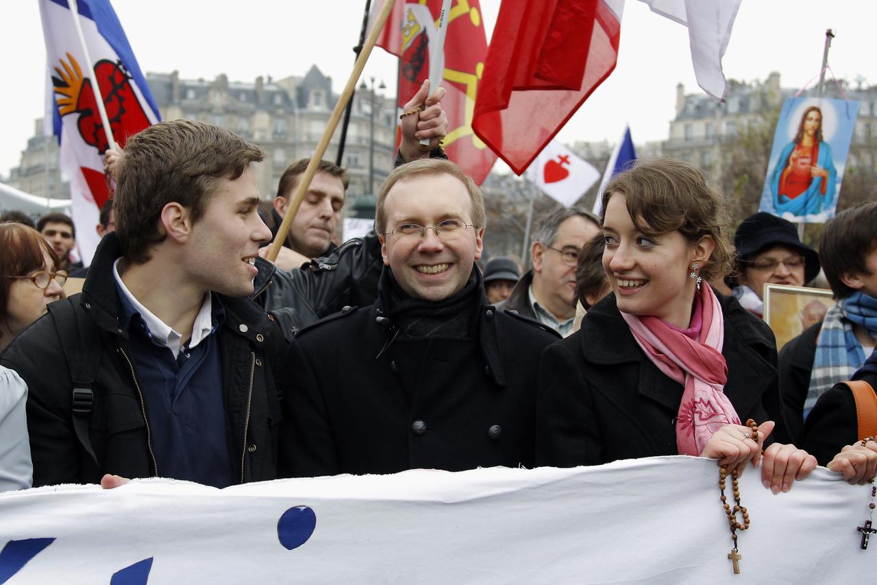 Alain Escada, président de Civitas. [REUTERS - Benoît Tessier]