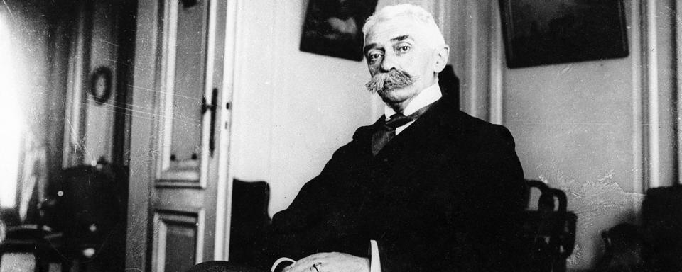 Pierre de Coubertin. [Roger Viollet / AFP]