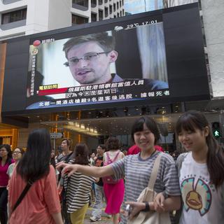 Edward Snowden a quitté Hong Kong ce dimanche matin. [Jerome Favre - EPA]