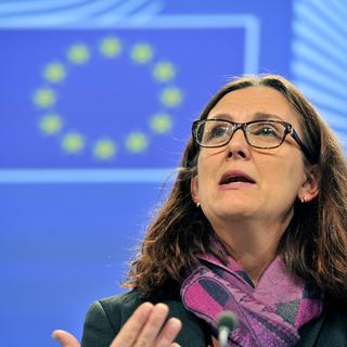 Cecilia Malmström. [Georges Gobet]