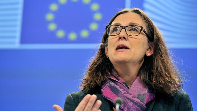 Cecilia Malmström. [Georges Gobet]