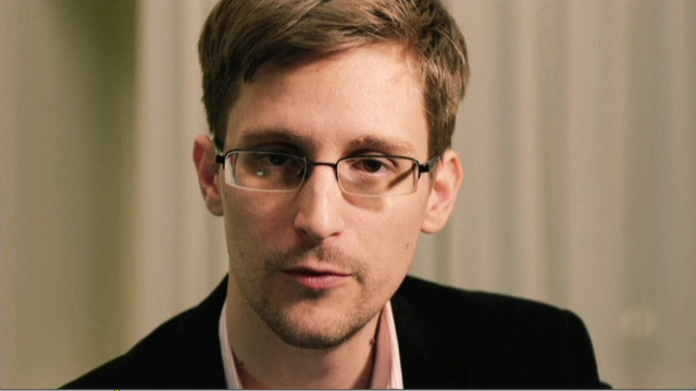 Une capture d'écran extraite du message d'Edward Snowden.