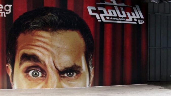 Le show TV de Bassem Youssef crée l'événement en Egypte. [EPA/Khaled Elfiqi]