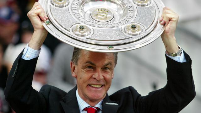 Ottmar Hitzfeld a tout gagné avec le Bayern, dont 5 titres et une Champions League. [Jan Pitman]