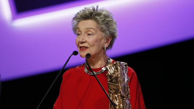 L'actrice octogénaire Emmanuelle Riva a déjà été maintes fois récompensée, en France comme à l'étranger, pour sa prestation de femme atteinte d'Alzheimer dans "Amour". Elle a reçu le César de la meilleure actrice. [Patrick Kovarik]