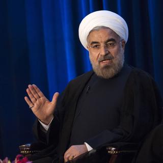 Le président iranien Hassan Rohani. [Keith Bedford]