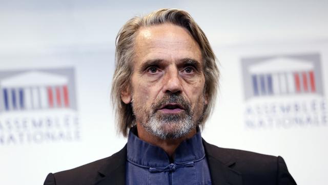 L'acteur britannique Jeremy Irons. [Patrick Kovarik]