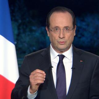 François Hollande a mis la priorité sur la lutte contre le chômage. [FRANCE 2/AFP]