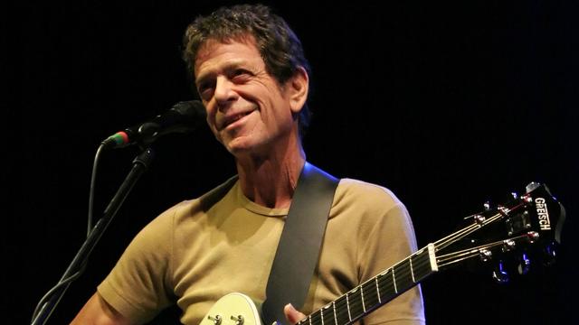 Lou Reed dans les studios de la RSR en 2006. [RTS - Pascal Bernheim]