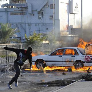 Les affrontements ont fait un mort à Bahreïn. [EPA/Keystone - Mazen Mahd]