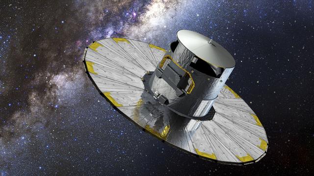 Gaia va cartographier en 3D plus d’un milliard d’objets de la Voie lactée. [ESA/AFP - D. Ducros]