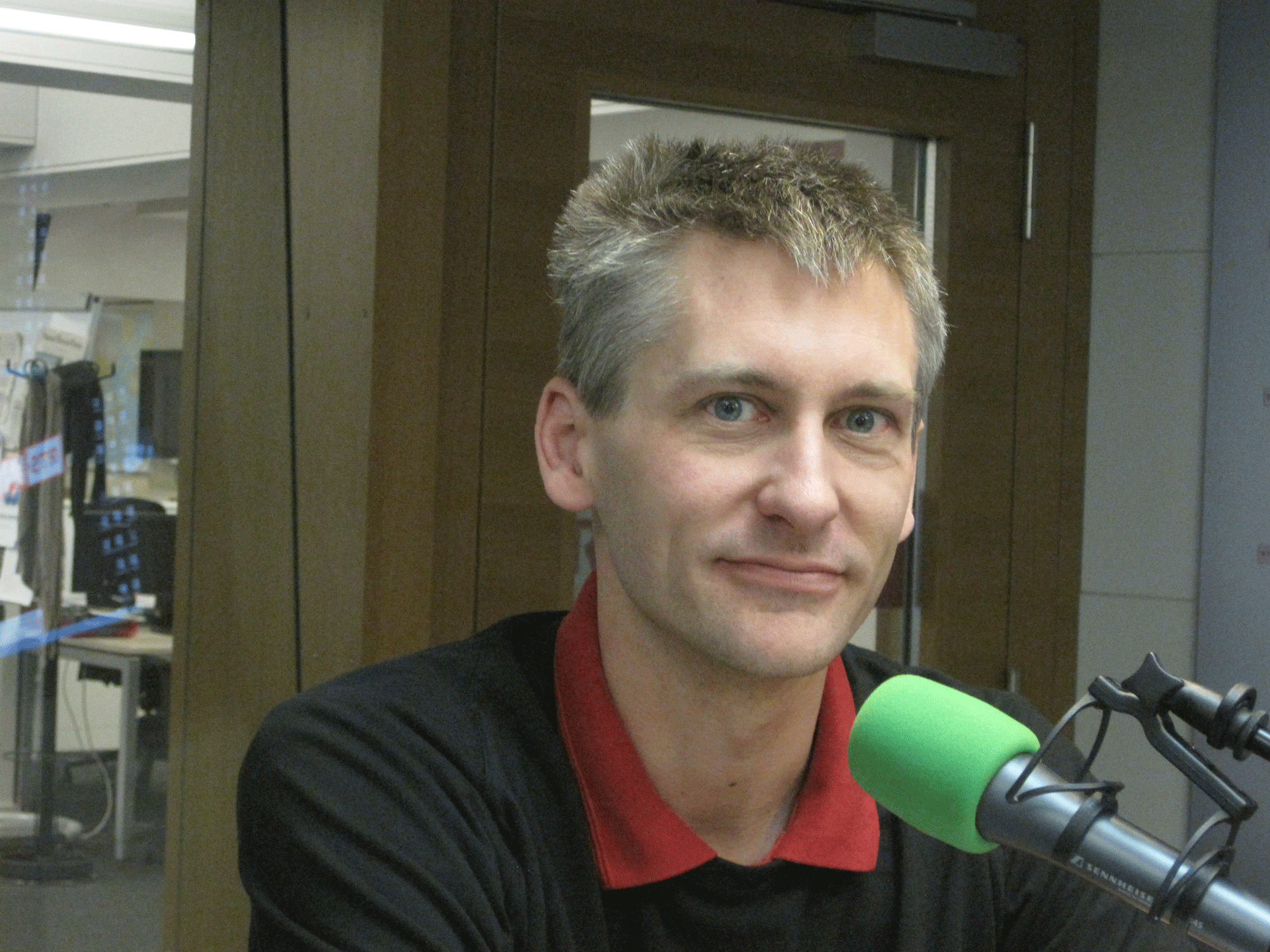 Stéphane Werly, Professeur Associé à l'UNINE et auteur de La formidable aventure du Tennis (Cabedita). [Caroline Dumoulin]